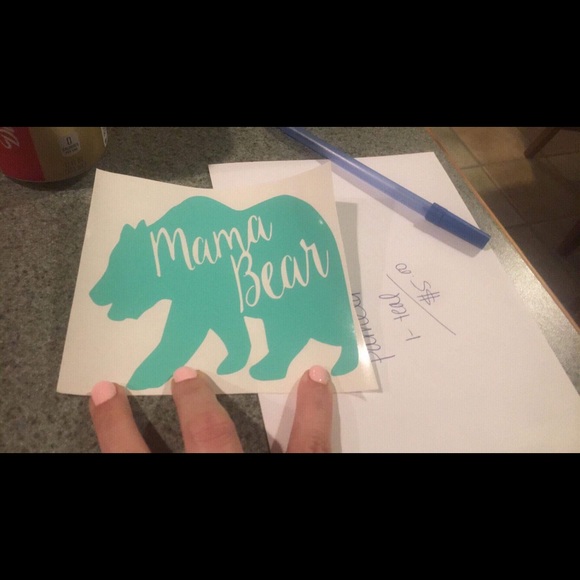 Mama bear vinyl decal! - Picture 2 of 3